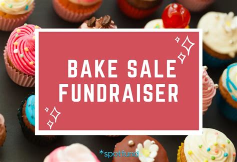 no bake sale fundraiser.